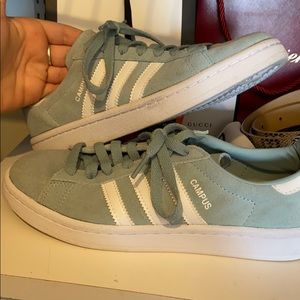 Adidas campus sneakers light blue